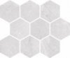CERAMIKA KOŃSKIE braga white mosaic 23,5x28,6 g1 szt